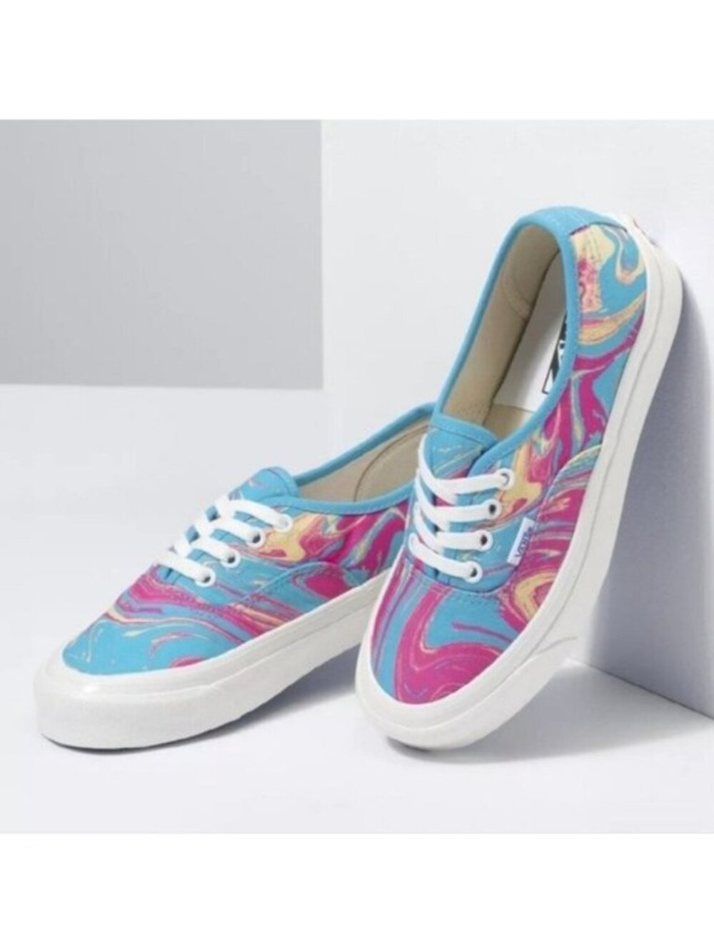 Vans Vault Authentic 44 D OG Womens Size 10 Anaheim Factory Marble 0826 - Picture 4 of 7